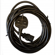 Bspwlead. 5m Kabel - Iec (C13) Zum Britischen Netzkabel (3-polig)