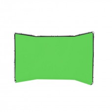 LL LB7626. Panoramic Background Cover 4m Chromakey Green