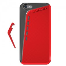 MCKLYP6P-RD. Red Case for iPhone 6 Plus + kickstand