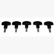 R014,09AV. Ass Knob M6x15 Set Of 5