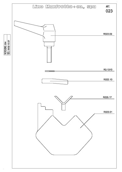 Manfrotto 023 Counterweight 10 Lbs